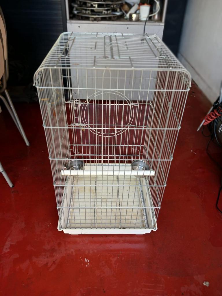 Stevige papegaaienkooi, Dieren en Toebehoren, Ophalen, Nieuw, Metaal, Vogelkooi
