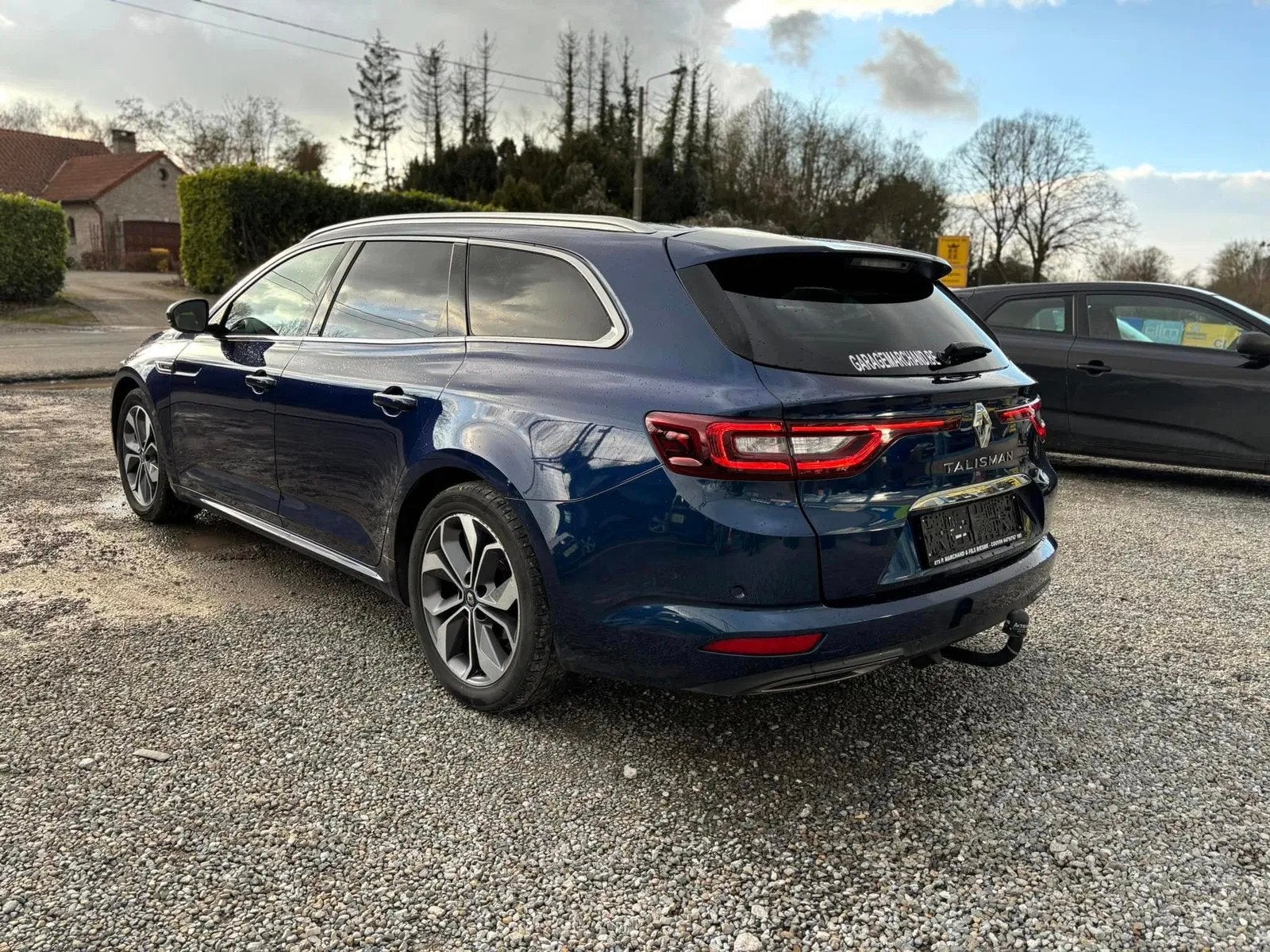 Renault Talisman (bj 2020, automaat), Auto's, Automaat, Blauw, Leder, 5 deurs