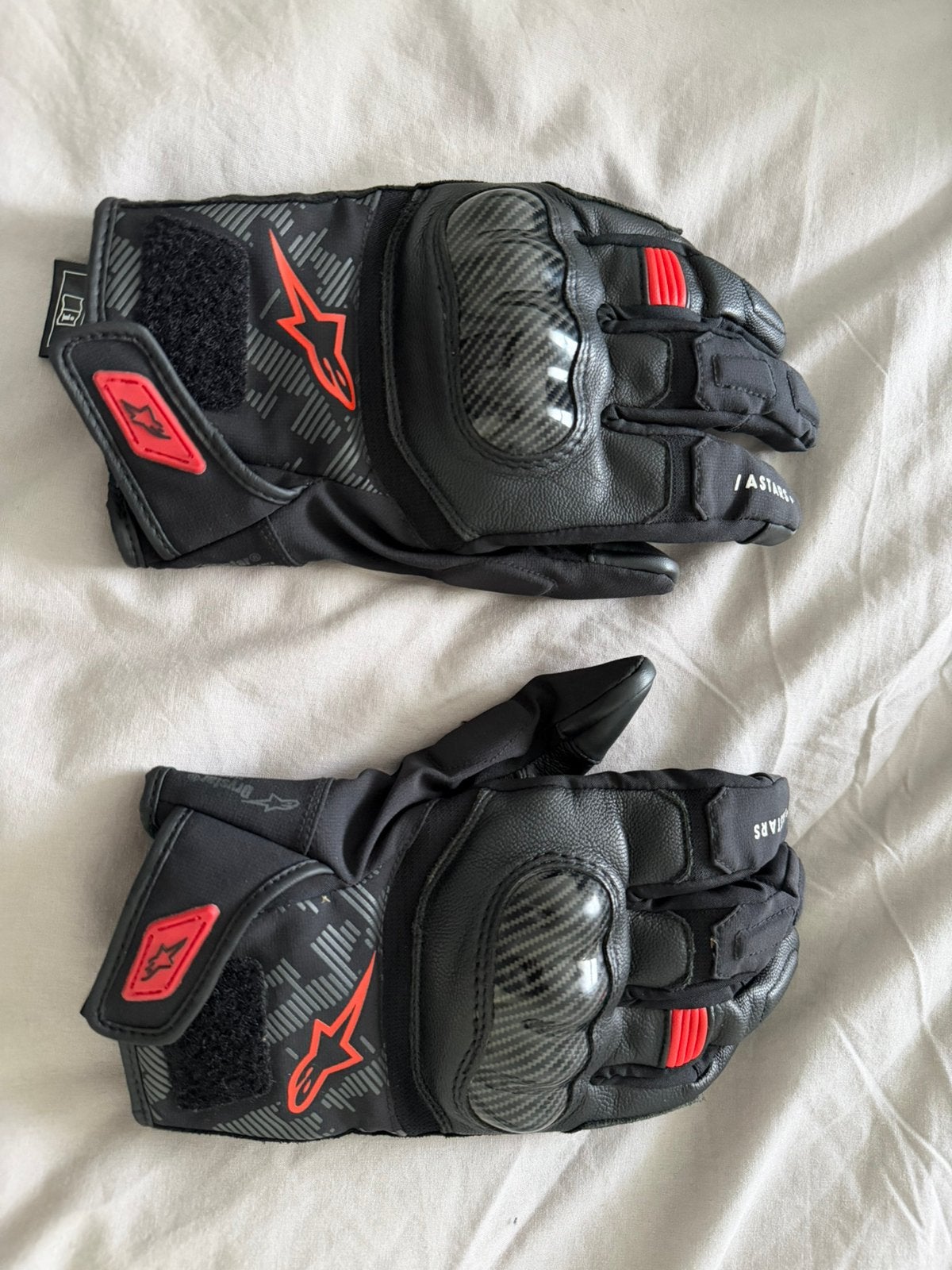 Alpine stars hand schoenen, Ophalen