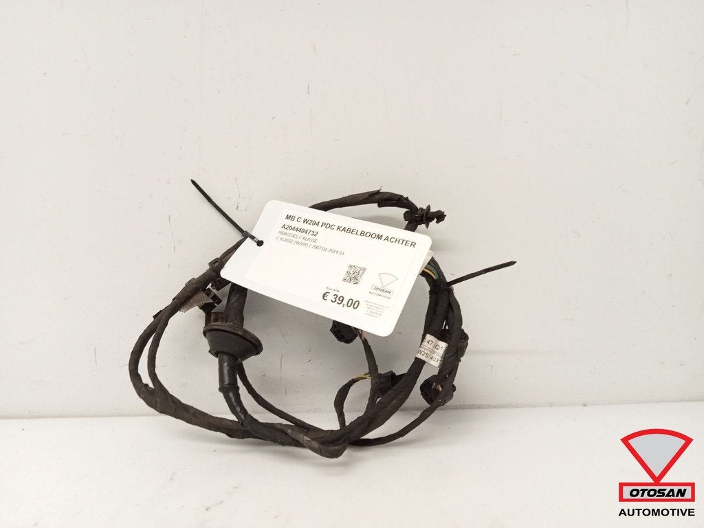Mercedes C Klasse W204 PDC kabelboom Achter A2044404732, Gebruikt, Mercedes-Benz AG, Mercedes-Benz, Mercedesstrasse 120
70372  Stuttgart, DE