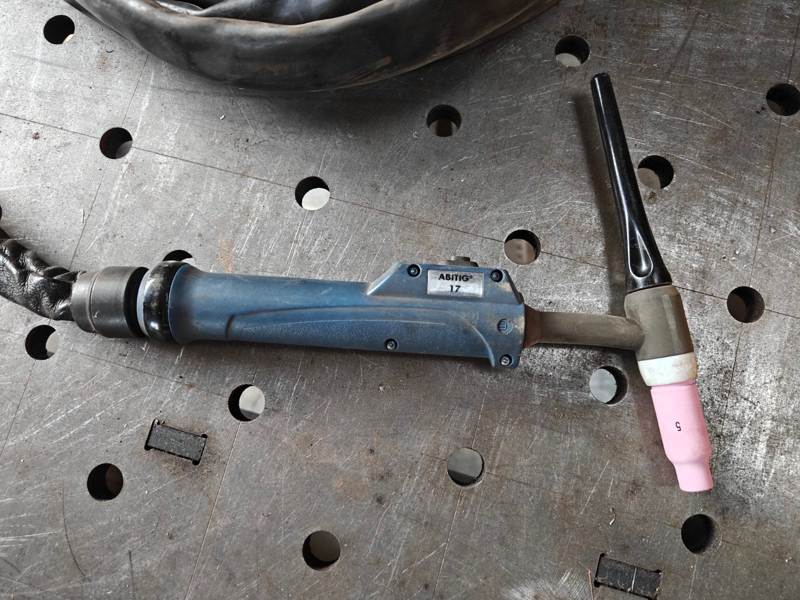 Binzel tig toorts 8meter, Doe-het-zelf en Bouw, Gereedschap | Lasapparaten, Ophalen, Gebruikt, Tig