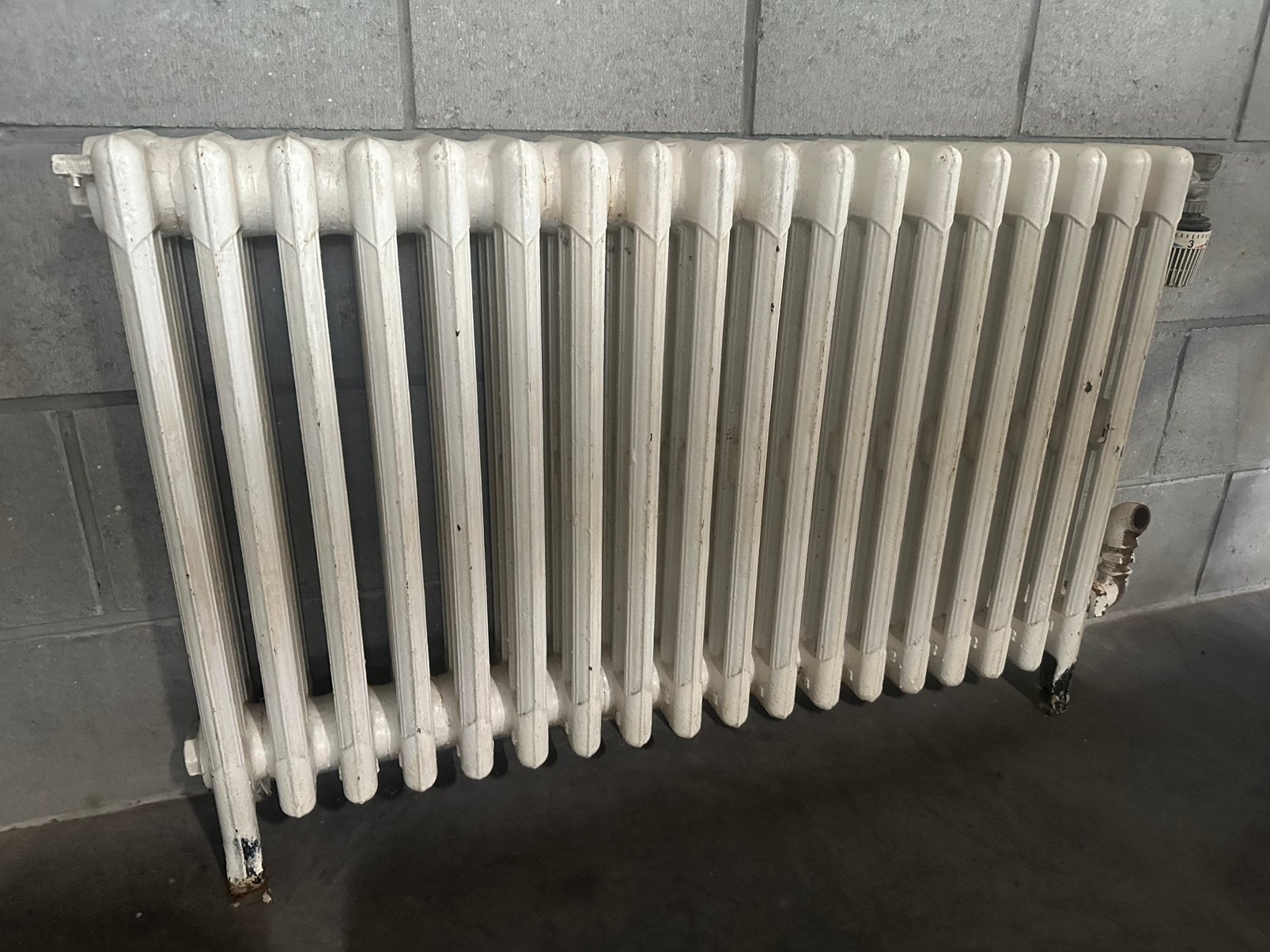 Gietijzeren radiator, Ophalen, Gebruikt, Radiator