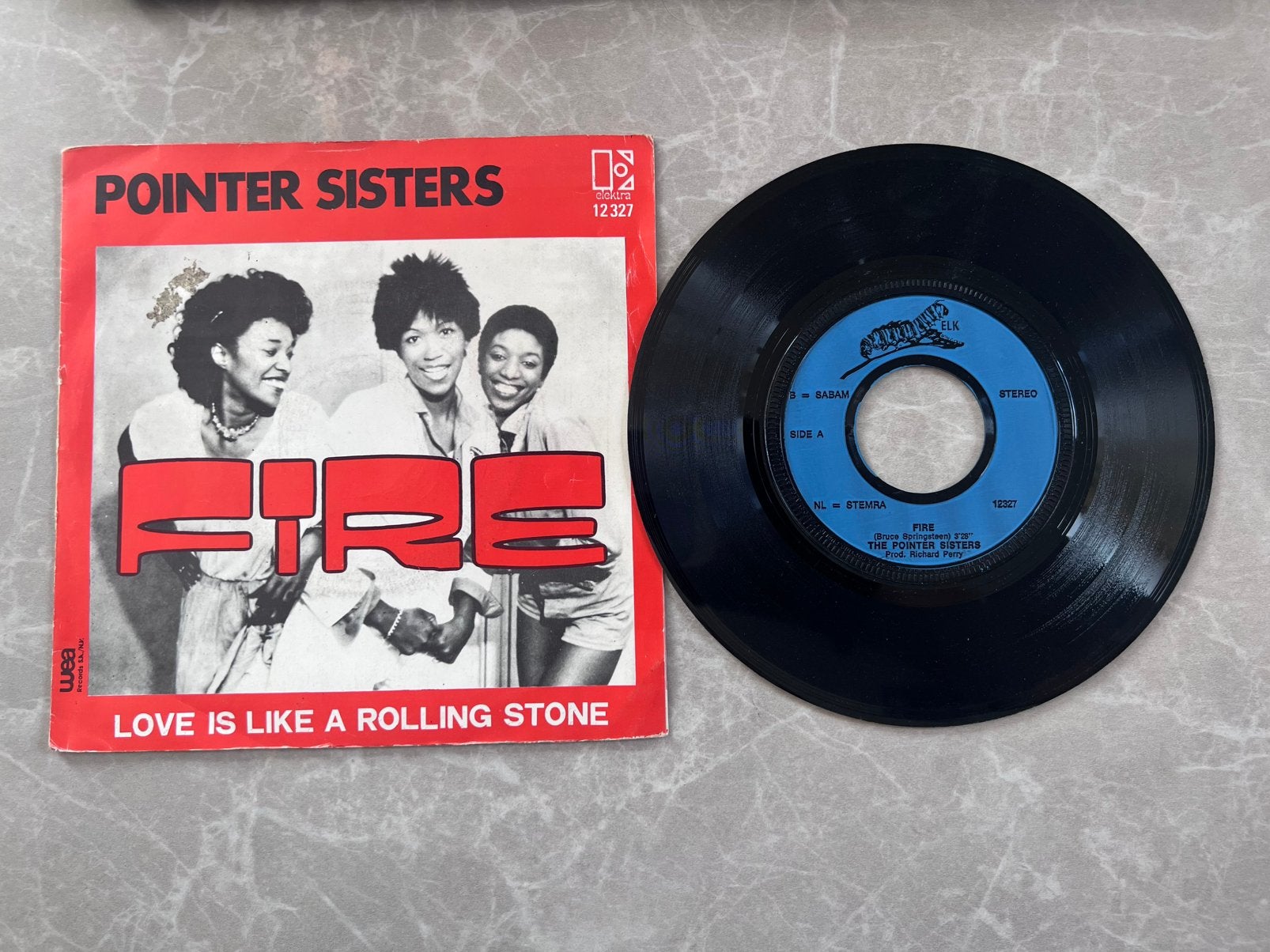 Vinyl 7" Pointer Sisters, Cd's en Dvd's, Vinyl Singles, Gebruikt, 7 inch, Ophalen of Verzenden