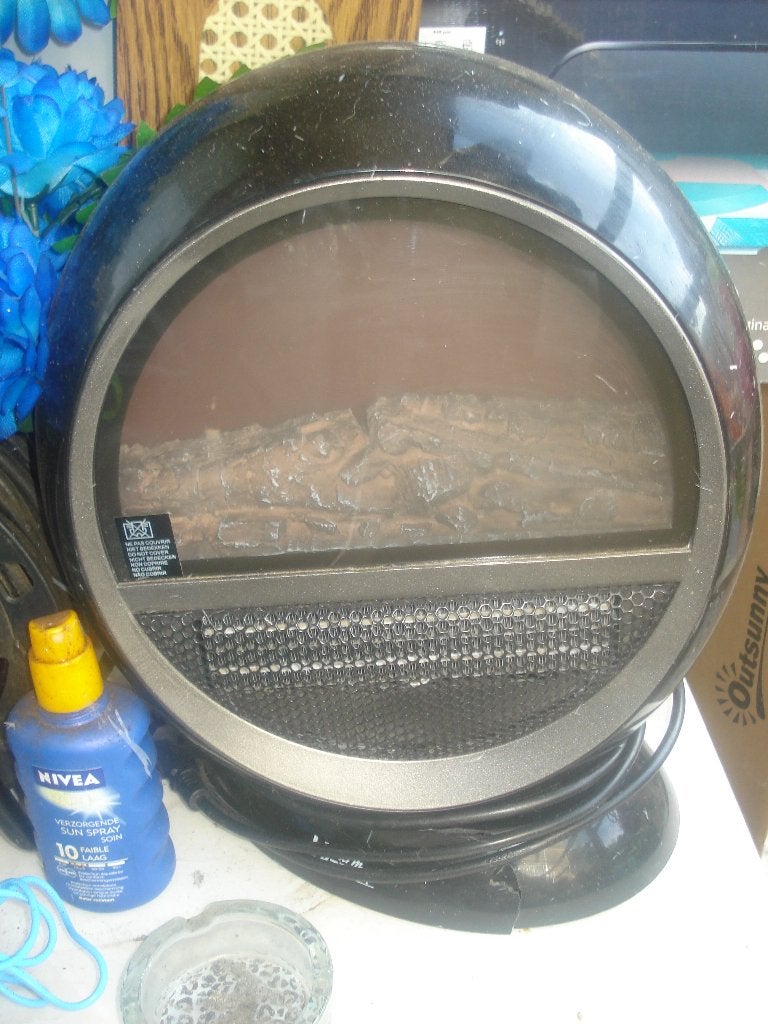 elektrische verwarming met draagbare vlam, Caravans en Kamperen, Caravanaccessoires, Ophalen, Gebruikt