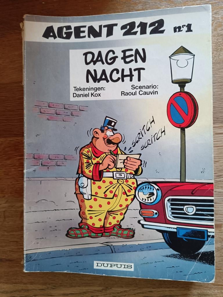 Agent 212, Boeken, Stripverhalen, Ophalen