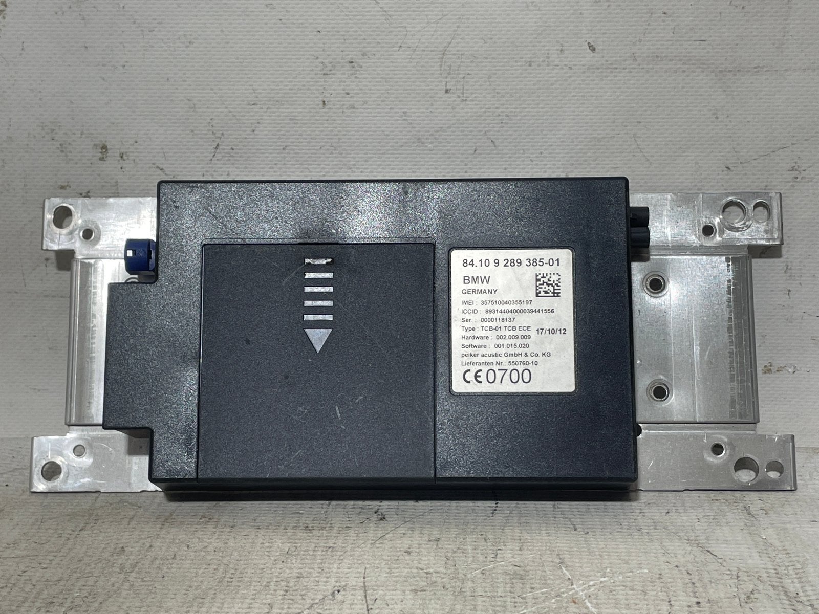 Modules De Communication BMW F20/F31/F10  8410 9289385   01, Enlèvement, Utilisé, BMW