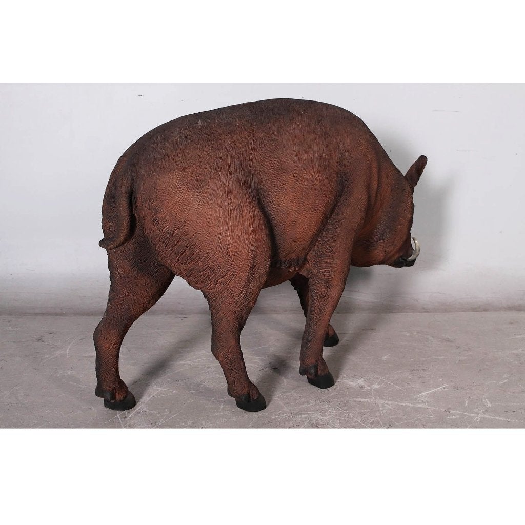 Wild zwijn 119 cm – beeld van een wild zwijn, Ophalen, Nieuw