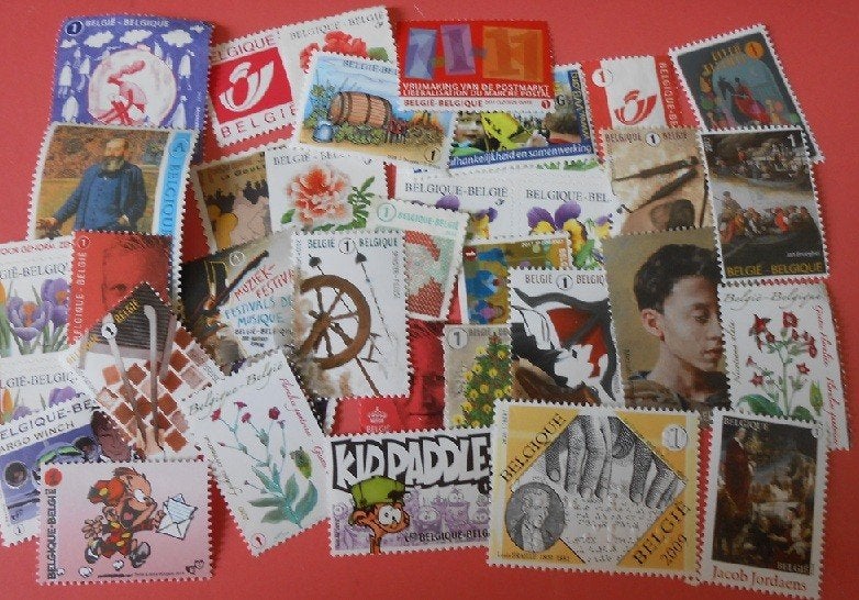 Belgische postfrisse postzegels, Postzegels en Munten, Verzenden, Postfris