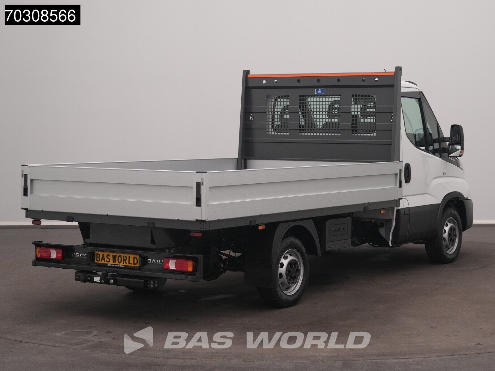Iveco Daily 35S16 Automaat 160PK Open Laadbak Airco 3,5t Tre, Automaat, Stof, Euro 6, Wit