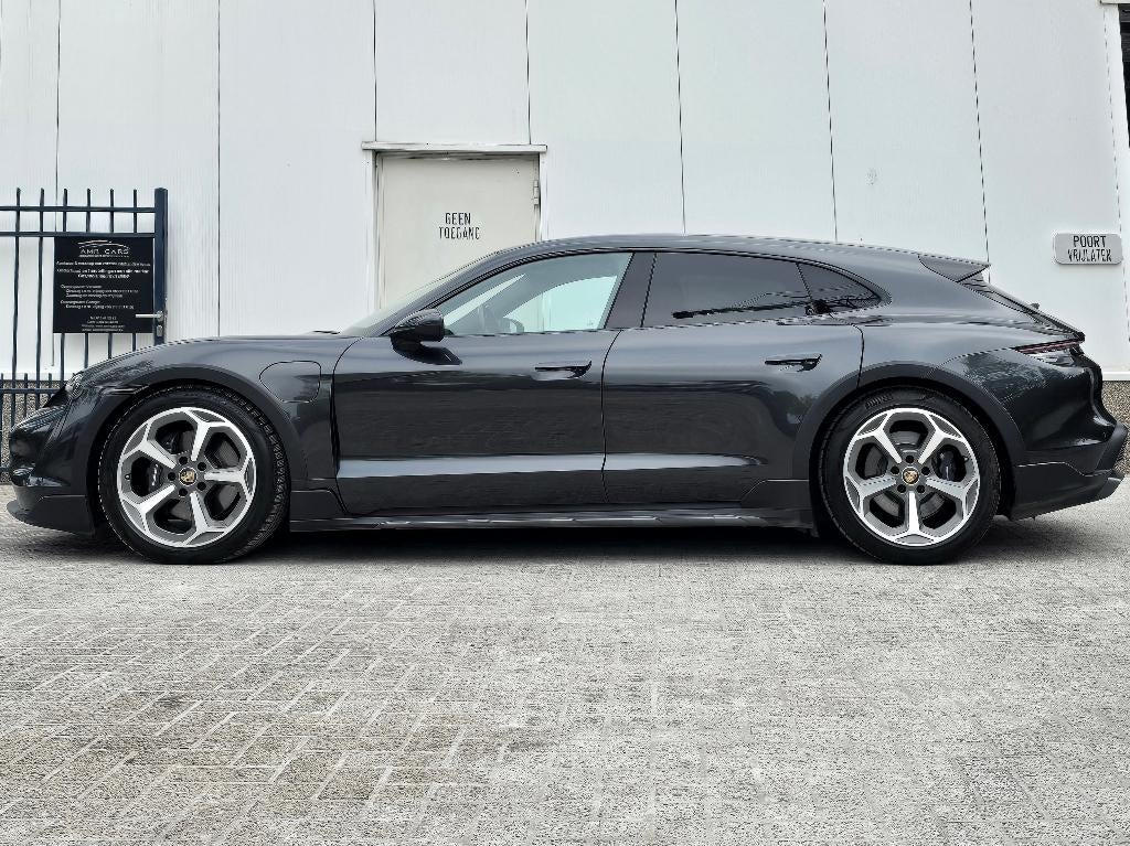 Taycan 4 Cross Turismo Performance Batterij Plus, Auto's, Porsche, Automaat, Zwart, Lichtsensor, Zilver of Grijs