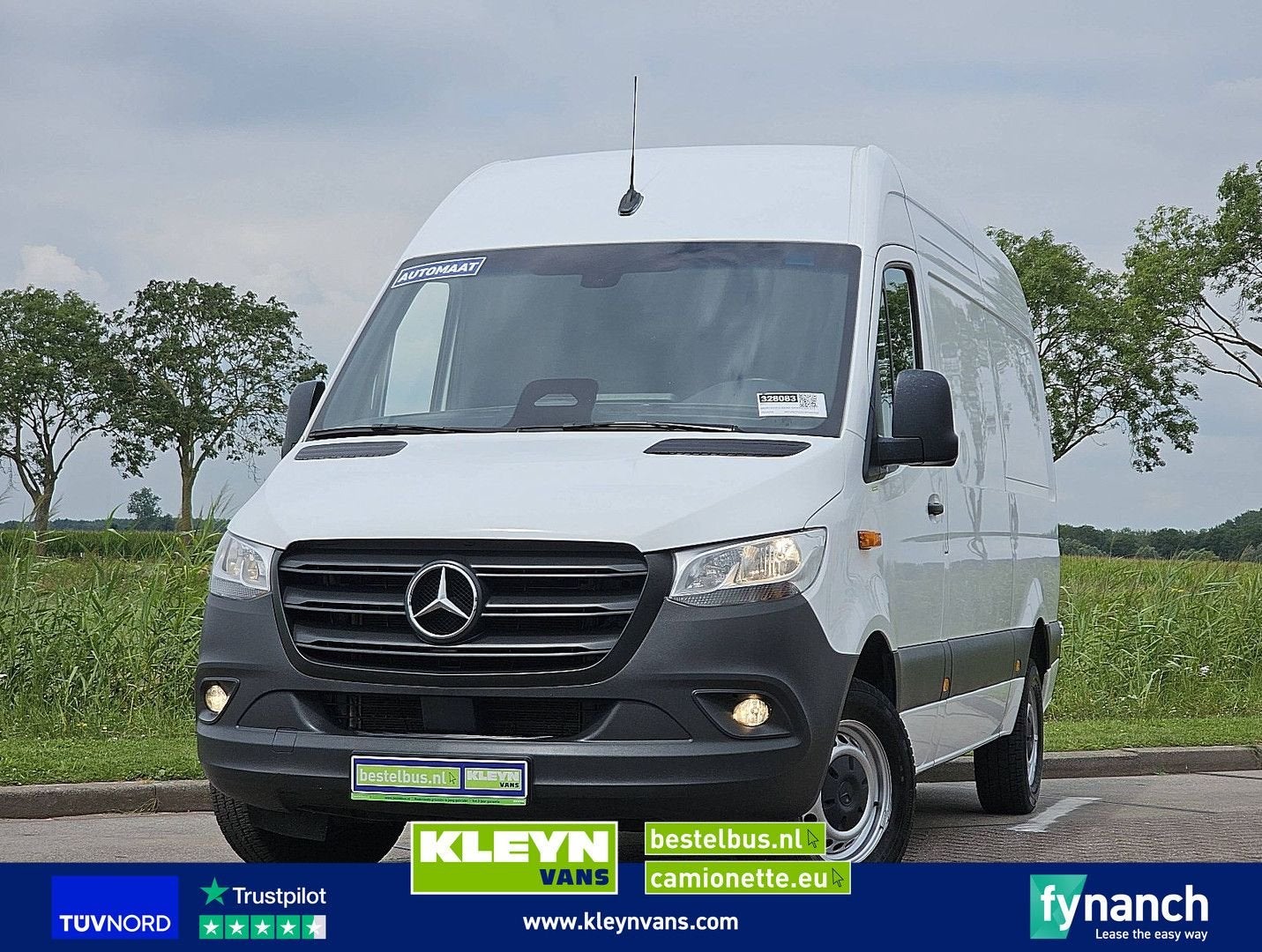 Mercedes-Benz SPRINTER 317 L2H2 RWD Mbux Autom!, Automaat, Wit, Mercedes-Benz, Bedrijf