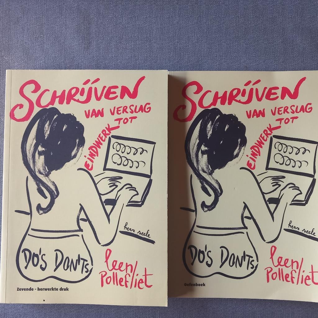 Boek 'Schrijven - van verslag tot eindwerk', Ophalen, Zo goed als nieuw, Leen Pollefliet