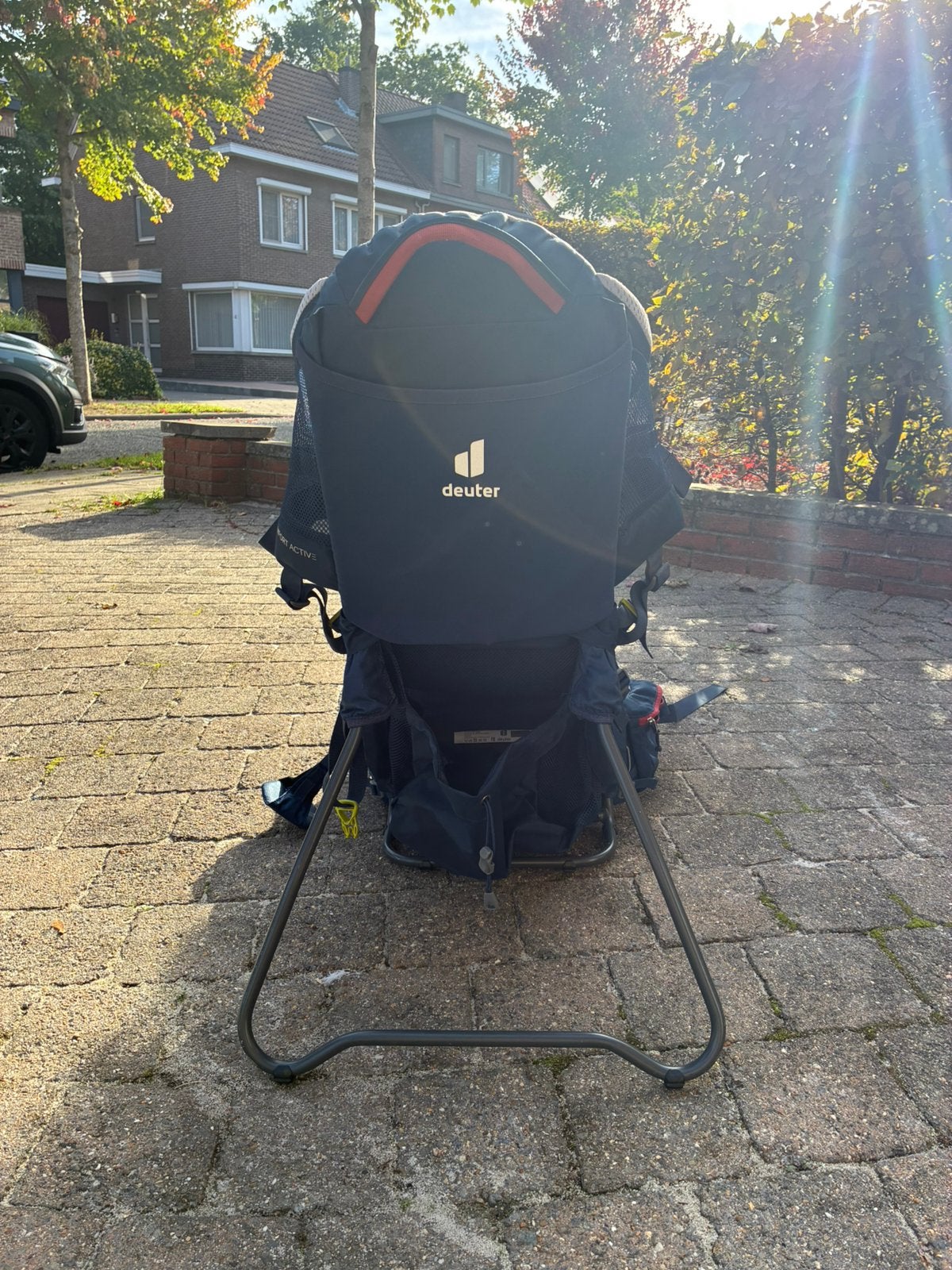 Wandelrugzak kinderdrager Deuter  kid comfort active, Enlèvement, Comme neuf, Sac à dos