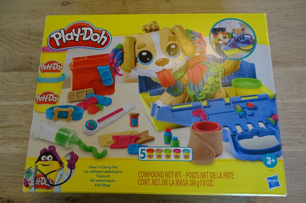 Play-Doh set dierenarts, Kinderen en Baby's, Ophalen of Verzenden, Knutselen