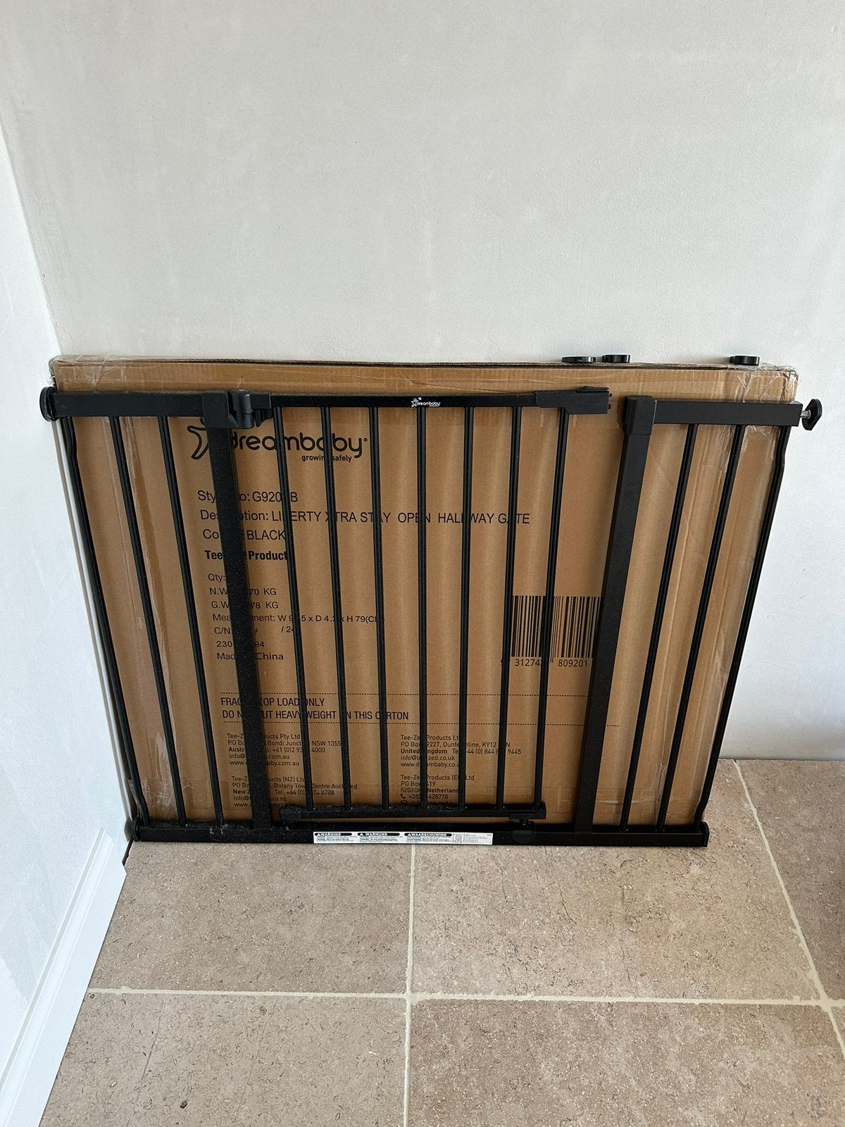 Fermeture porte-bébé (2 x), Enlèvement, Comme neuf