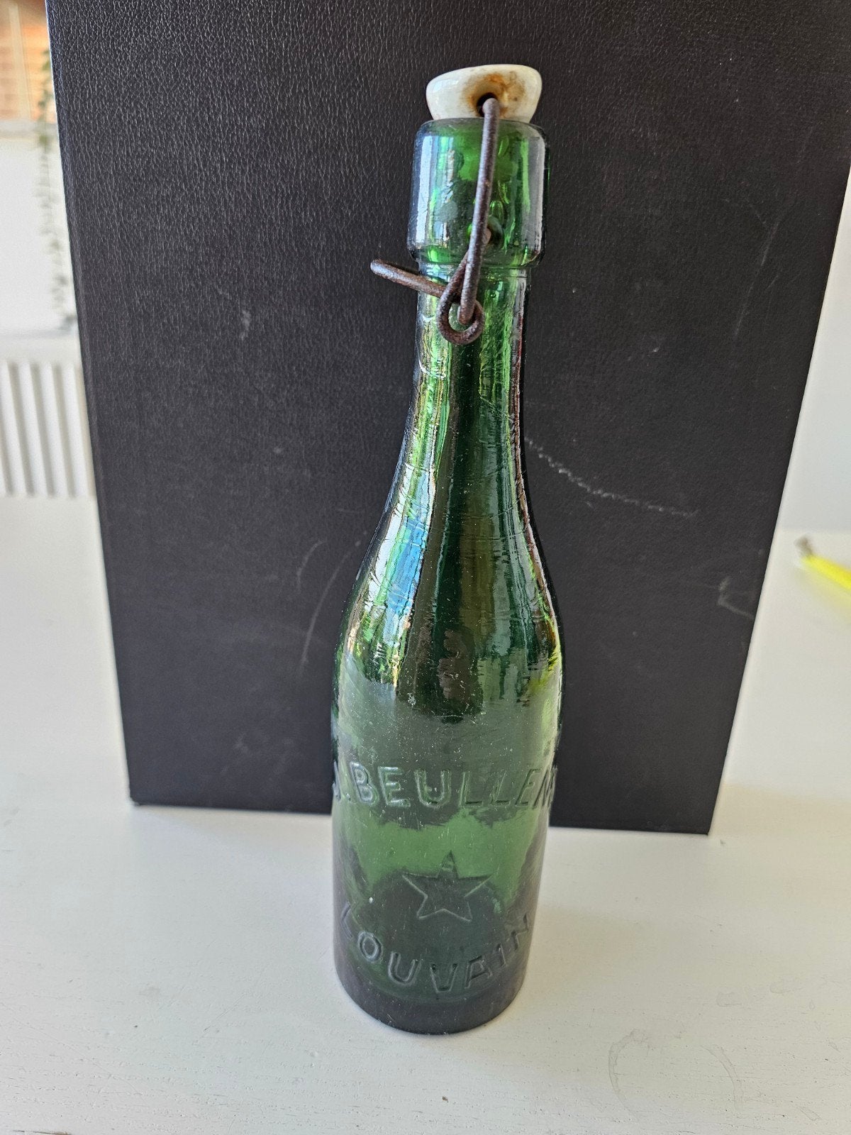 bouteille de bière j.beullens louvain, Collections, Enlèvement ou Envoi