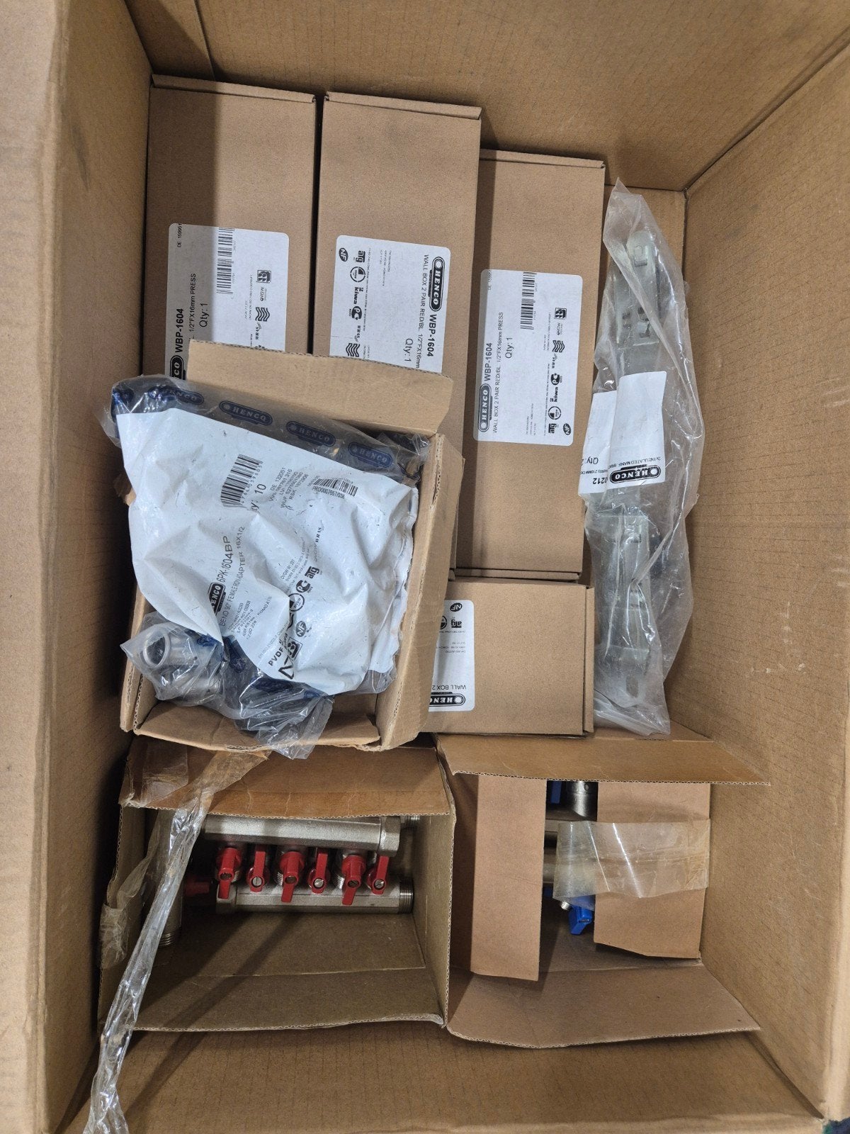 Henco sanitair fittings..., Doe-het-zelf en Bouw, Sanitair, Ophalen of Verzenden, Nieuw, Overige typen
