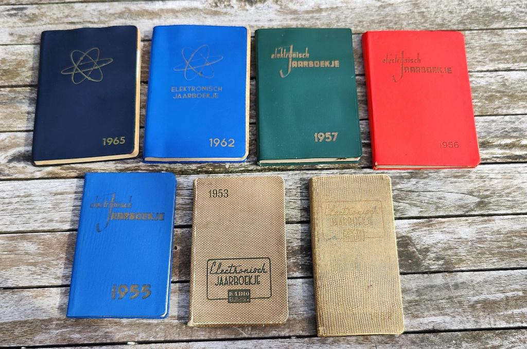 7 Muiderkring jaarboekjes. Collector items!, Antiek en Kunst, Ophalen