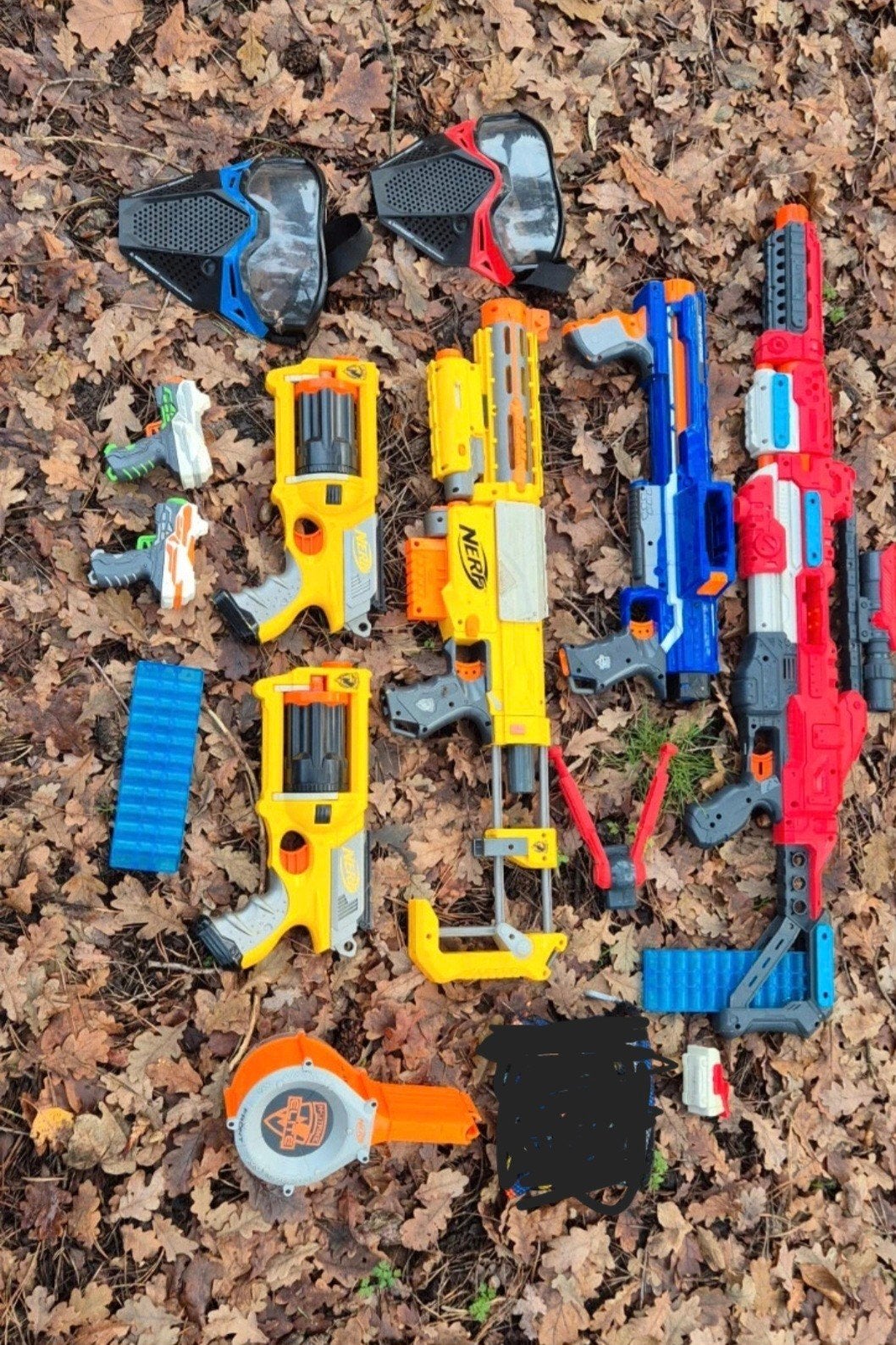 Lotje nerf geweren, Ophalen of Verzenden