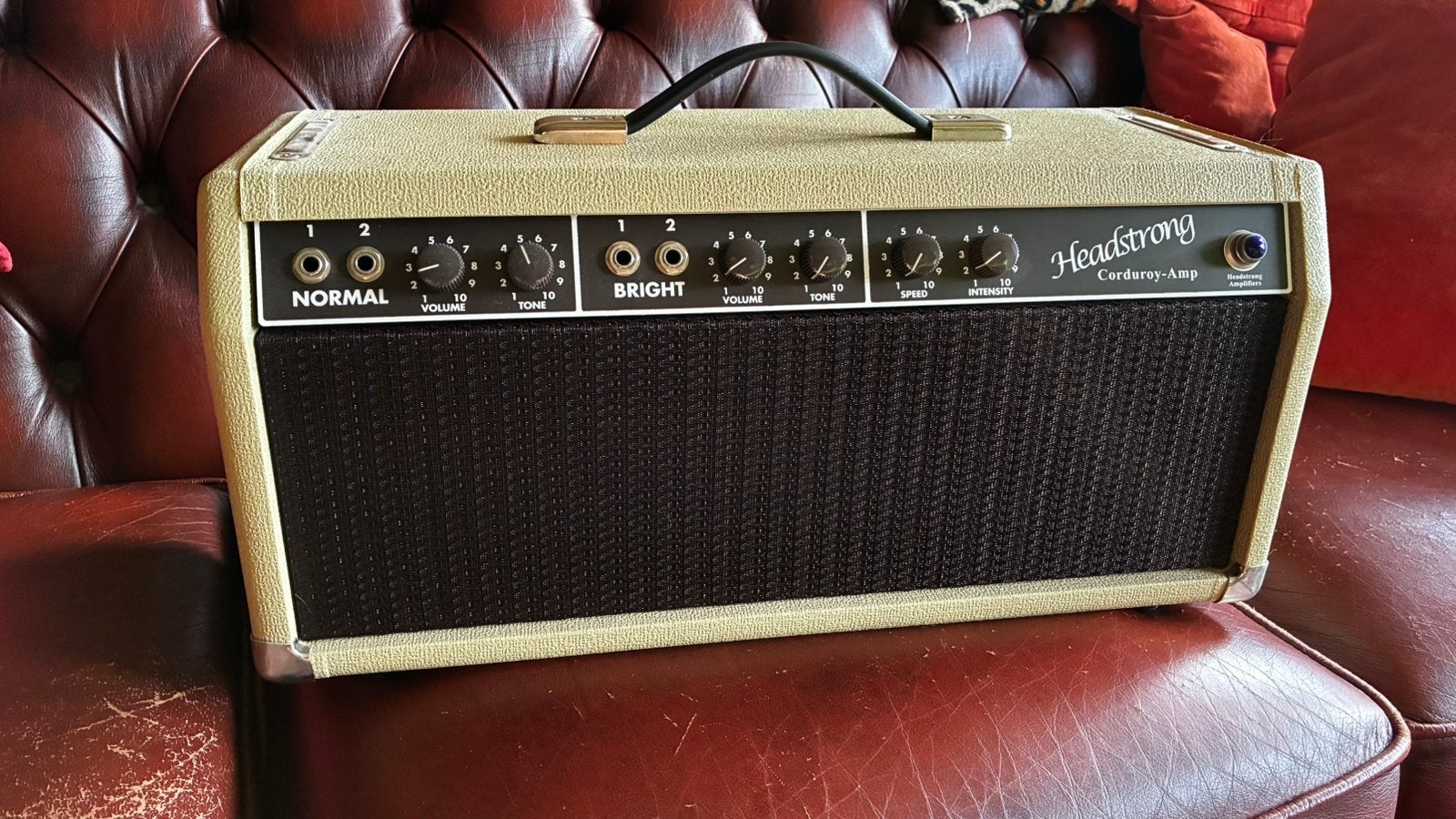 Headstrong Corduroy Head (‘62 Fender deluxe), Musique & Instruments, Enlèvement, Comme neuf