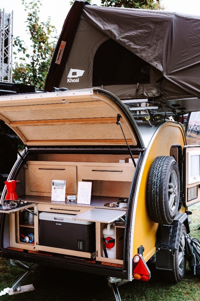 EX-VERHUUR MINI CARAVANS TEARDROPS, Entreprise, Jusqu'à 5