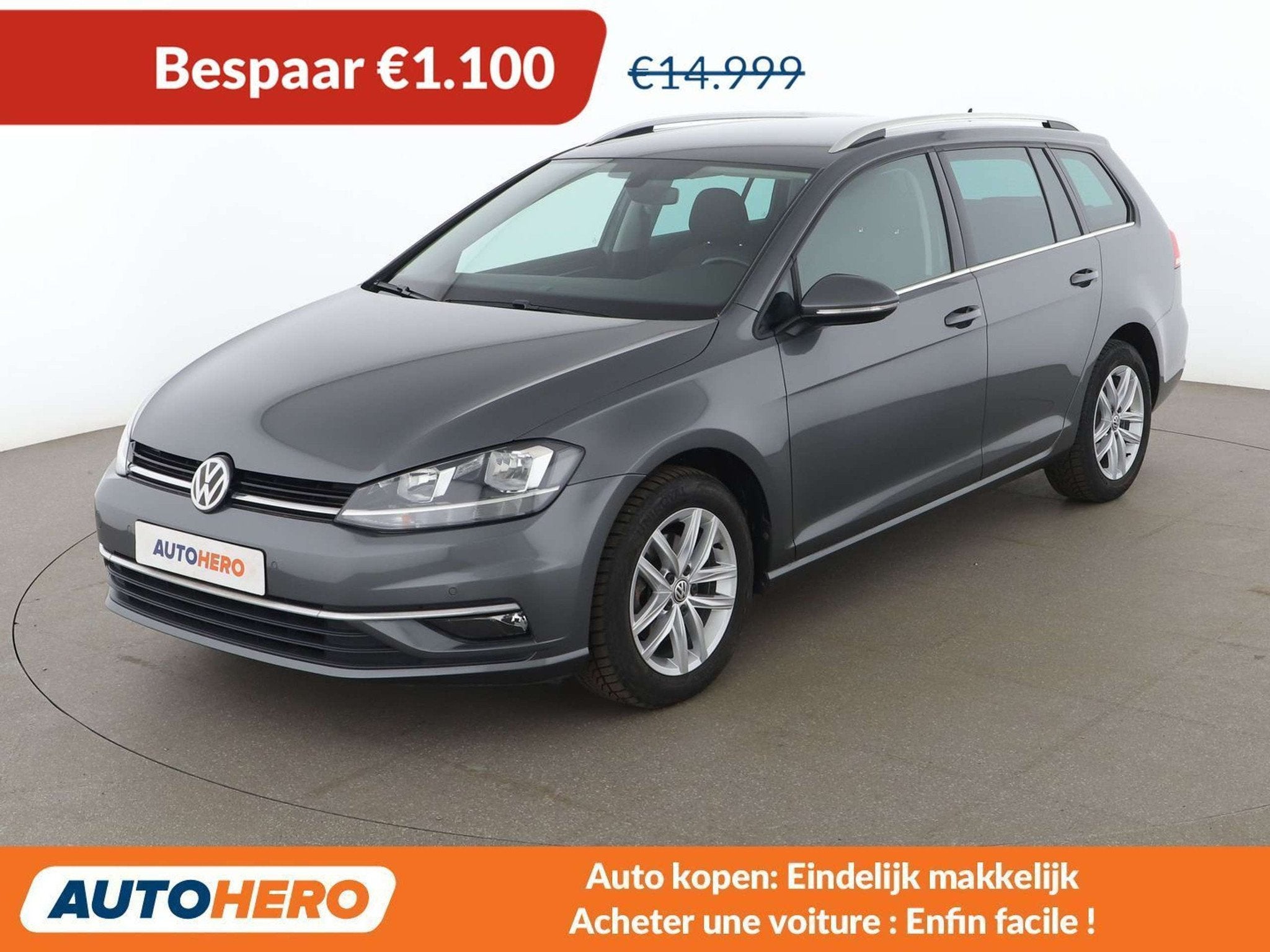 Volkswagen Golf 1.6 TDI Carat BlueMotion Tech (automatique), Autos, Argent ou Gris, Achat, Euro 6, 116 ch