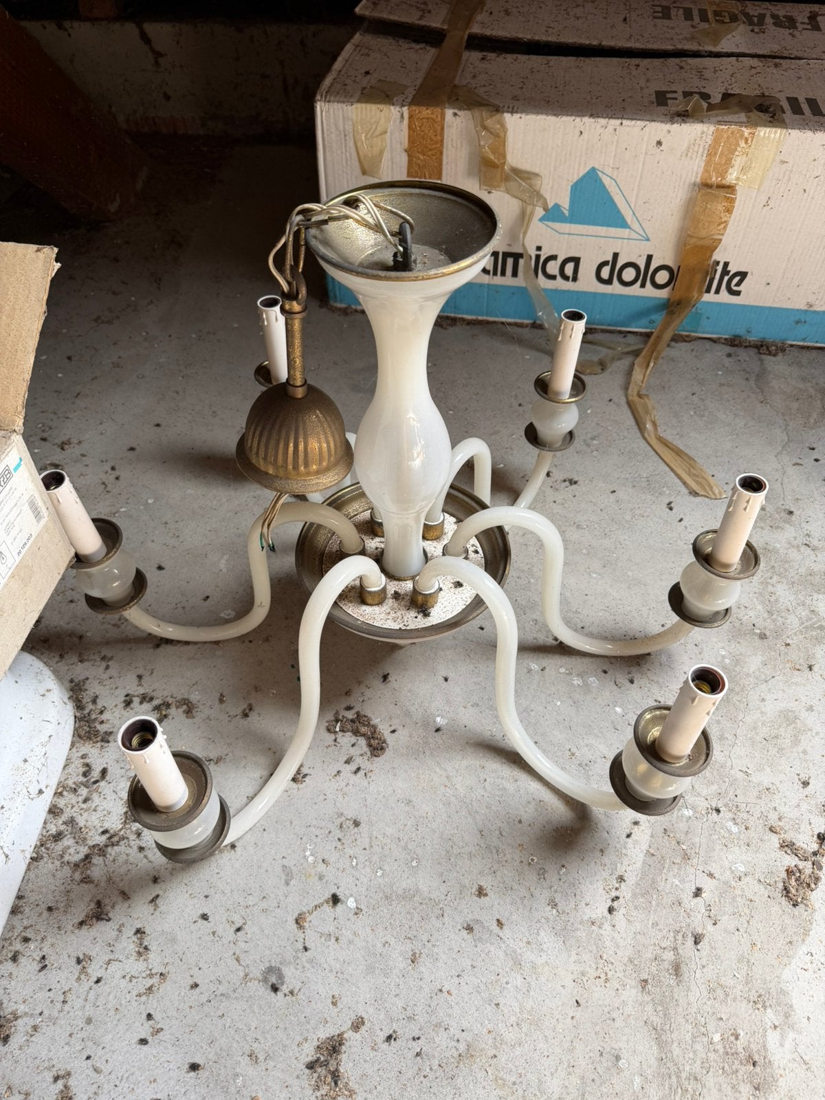 Murano luster, Huis en Inrichting, Ophalen, Gebruikt