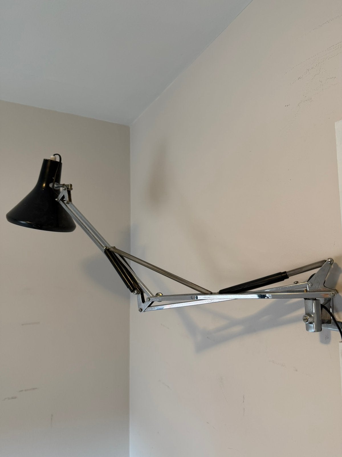 Vintage luxo wandlamp, Ophalen, Gebruikt, Wandlamp