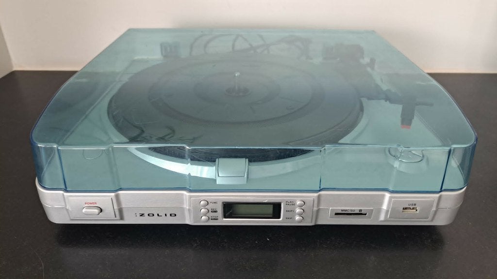 ZOLID P50654 33/45/78T platenspeler met USB en SD card lezer, Autres marques, Tourne-disque, Enlèvement ou Envoi, Utilisé