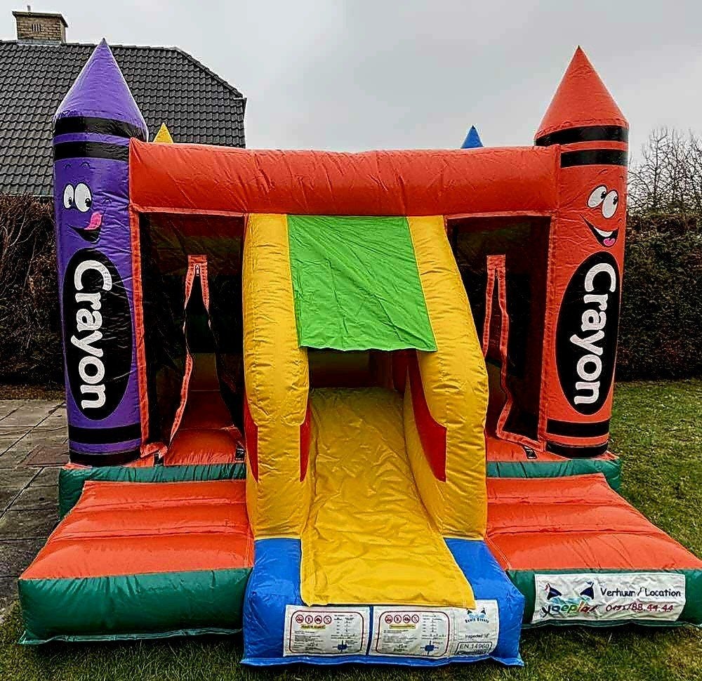 château gonflable, Enlèvement, Utilisé