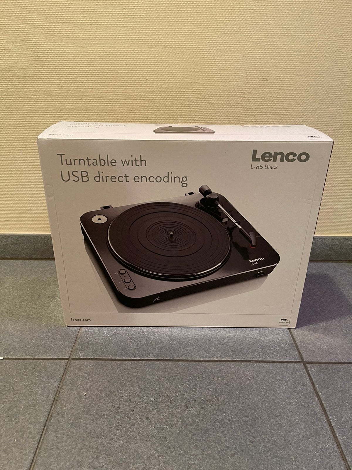 Lenco L-85 vinyl draaitafel, Ophalen, Zo goed als nieuw