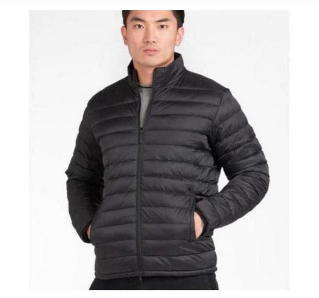Veste intermédiaire BARBOUR Racer Impeller Padded Jacket S, Enlèvement ou Envoi, Comme neuf, Taille 46 (S) ou plus petite, Noir