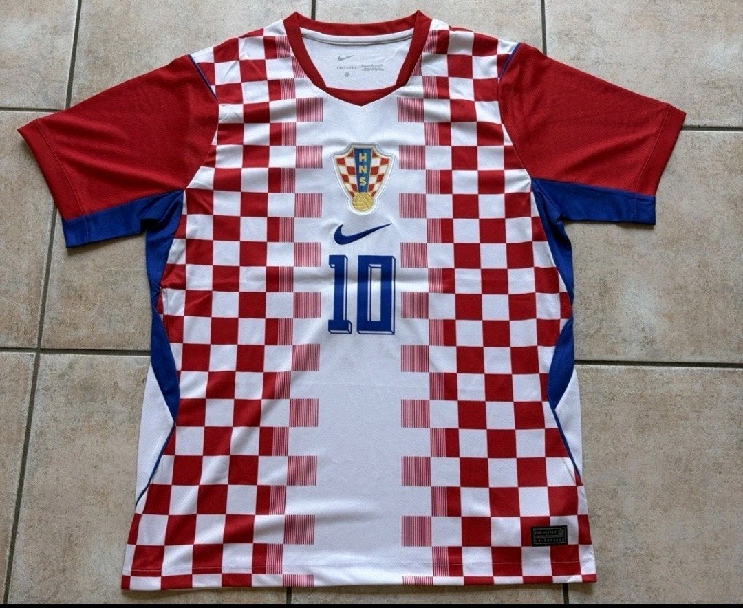 Kroatië Modric Voetbal Thuisshirt  WorldCup Nieuw 2026, Verzenden