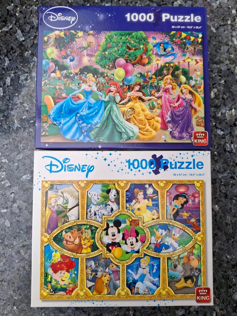 Disney puzzels, Ophalen