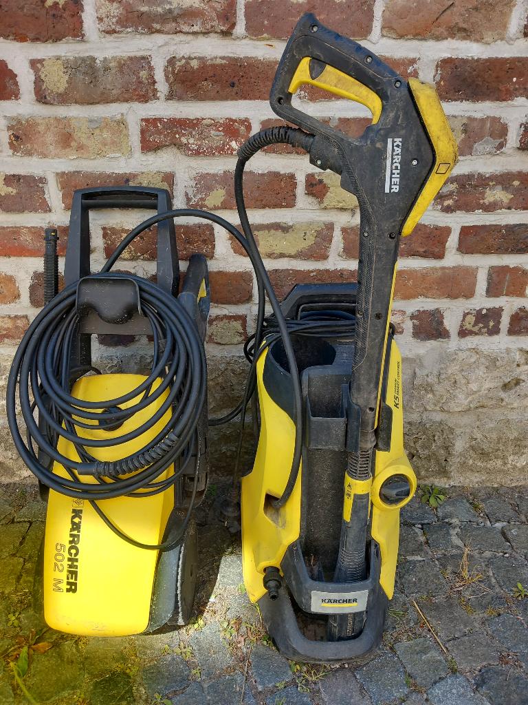 Karcher hogedrukreiniger, Ophalen