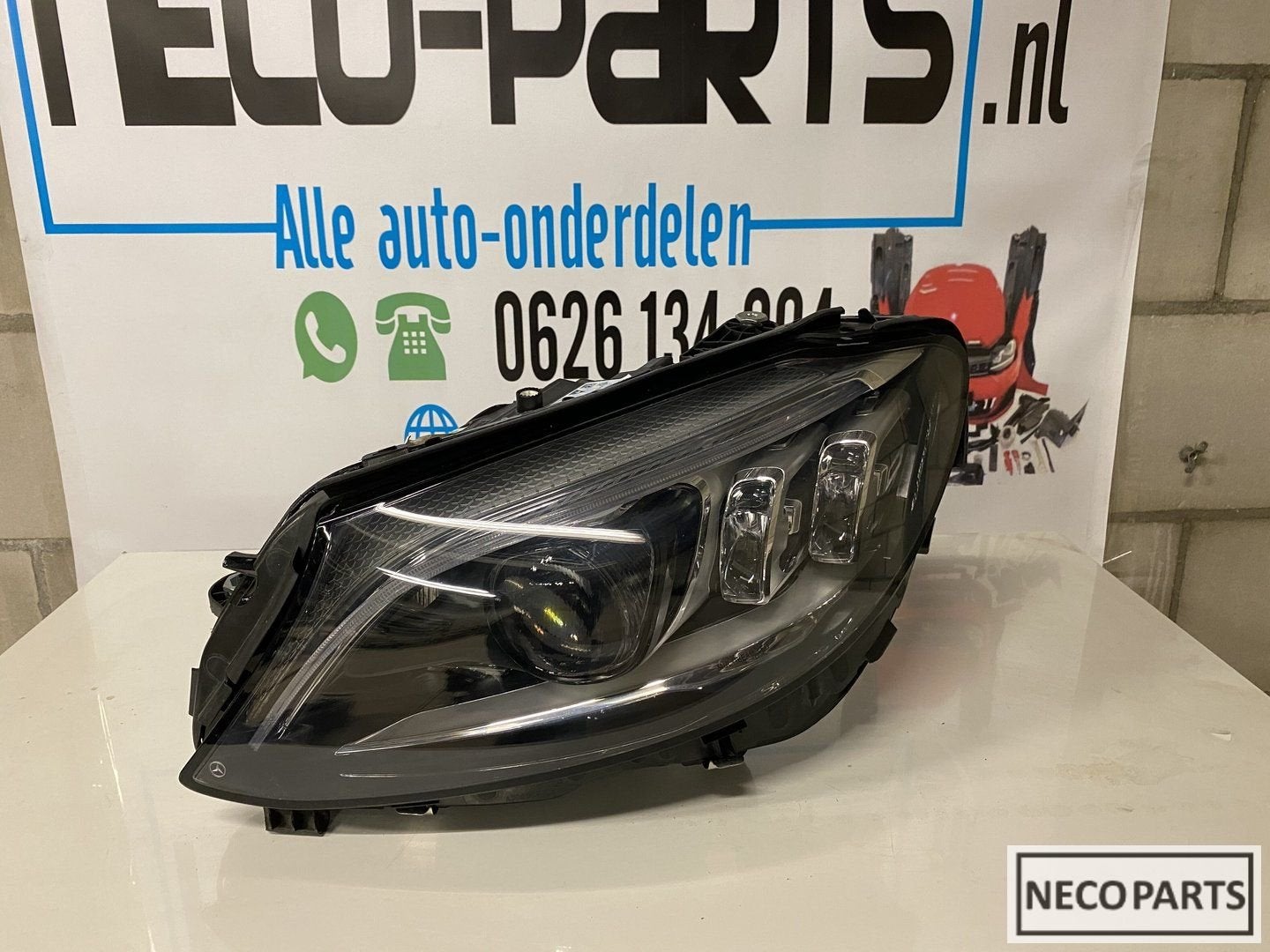 W205 FACELIFT MULTIBEAM LED KOPLAMP LINKS A2059061706KZ, Gebruikt, -, Ophalen of Verzenden, -
