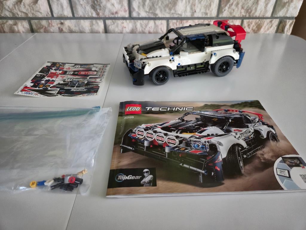 Lego Technic 42109 Top Gear Rally Auto RC! Complete set!, Ophalen, Lego, Zo goed als nieuw, Technic