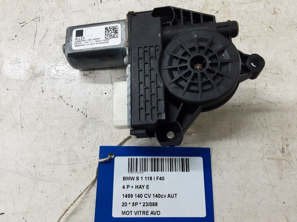 MOTEUR LEVE VITRE ELECTRIQUE AVANT DROIT BMW 1 serie (F40), Mevr. I. Hauben, Utilisé, Droite, BMW