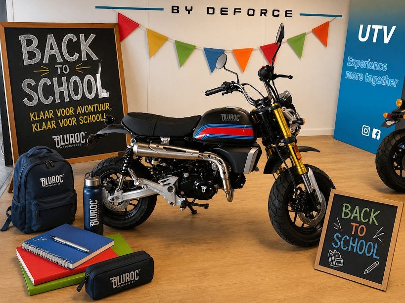 Bluroc x bongo 50 Back to school ACTIE, Neuf, 4 vitesses, 49 cm³, Enlèvement
