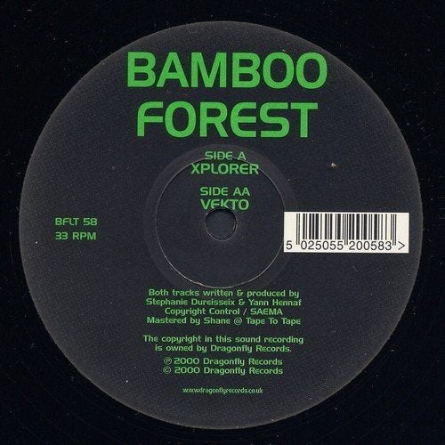 Bamboo Forest - Xplorer / Vekto, Ophalen of Verzenden, Zo goed als nieuw, 12 inch, Trance