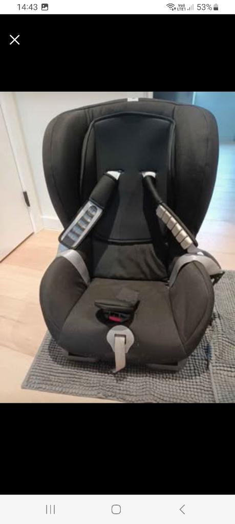 Britax Römer DUO Plus autostoel, zelden gebruikt, Kinderen en Baby's, Autostoeltjes, Ophalen, Zo goed als nieuw, 9 t/m 18 kg, Romer