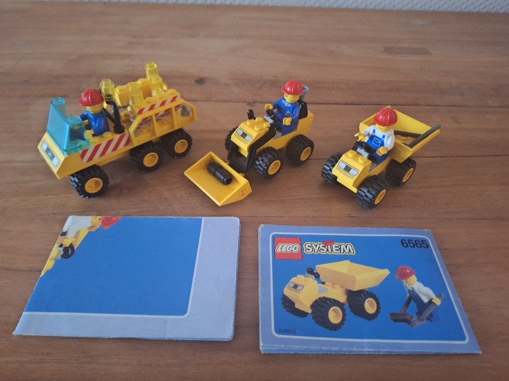 lego town constructie werkers 6565, City, Enlèvement ou Envoi, Lego, Ensemble complet