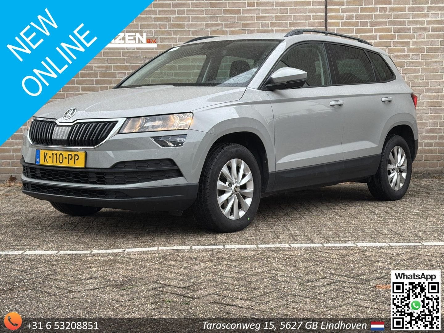 Skoda Karoq 1.0 TSI Business Edition | € 10.700,- NETTO! |, Autos, Argent ou Gris, Achat, Entreprise, Boîte manuelle