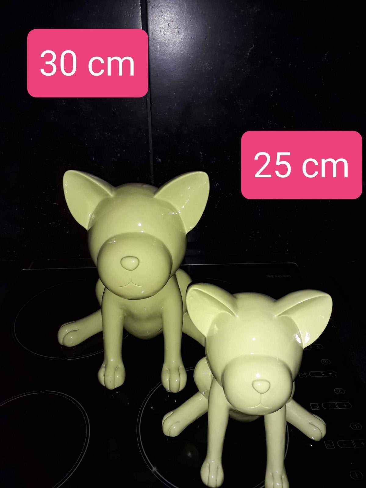 Decoratie beeldjes hondjes te koop, Enlèvement, Utilisé