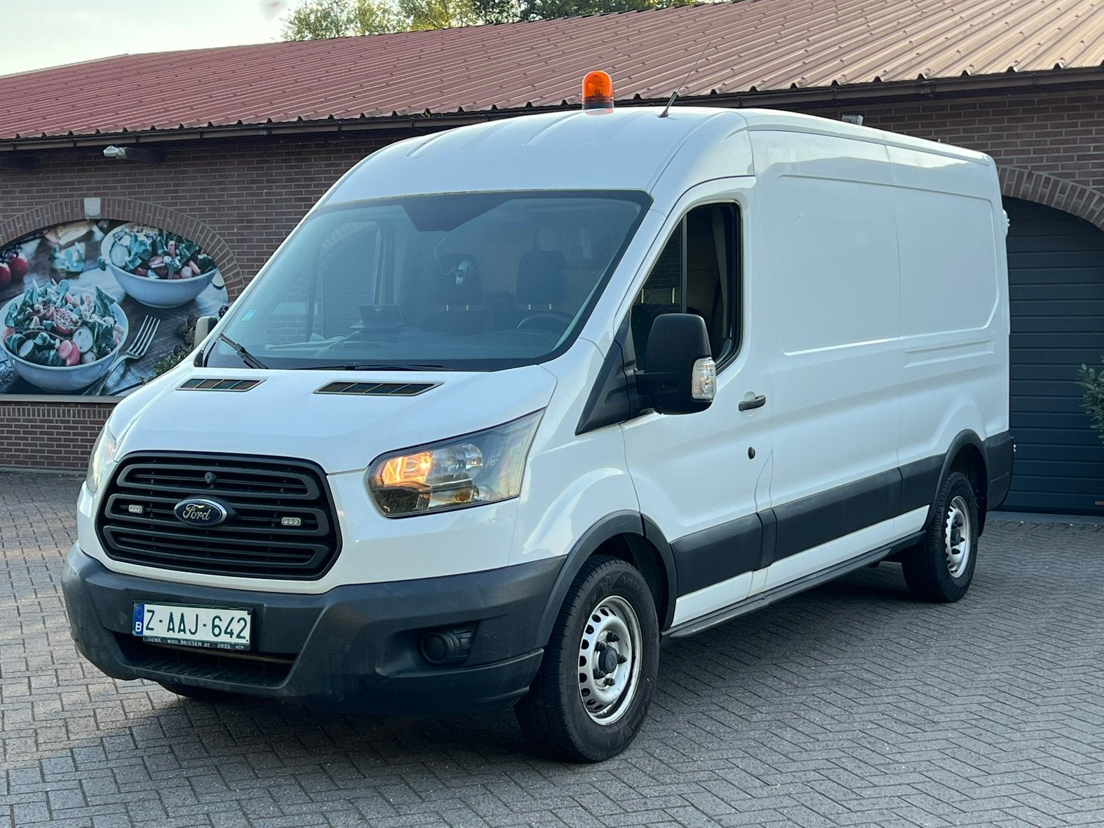 Ford Transit LichteVracht 2.0Cc 130Pk 2018 euro 6b, Auto's, Bluetooth, 4 deurs, Euro 6, Wit
