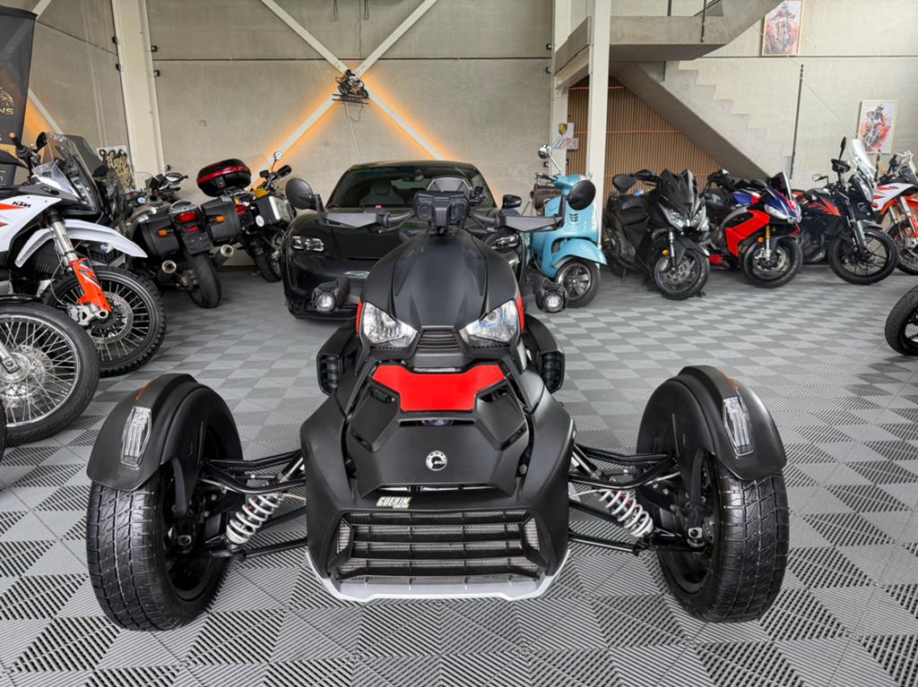 CAN AM RYKER 900 RALLY * GARANTIE * 2019 * 6.500 km * CT ok, Motos, Plus de 35 kW, 3 cylindres, 900 cm³