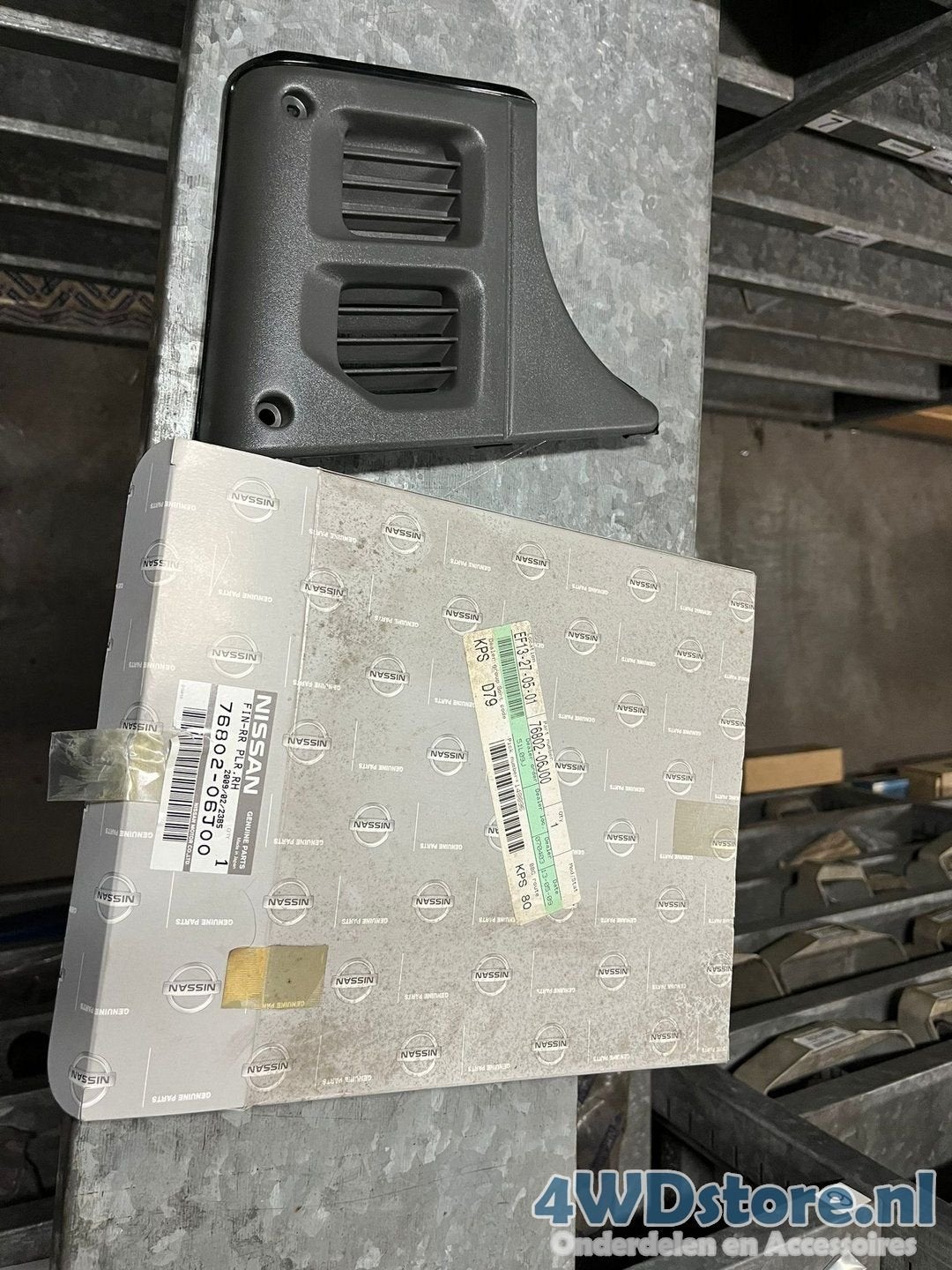 Nissan Patrol (Y60), zijventilatie rooster,  7680206J00, Neuf, -, -, Nissan