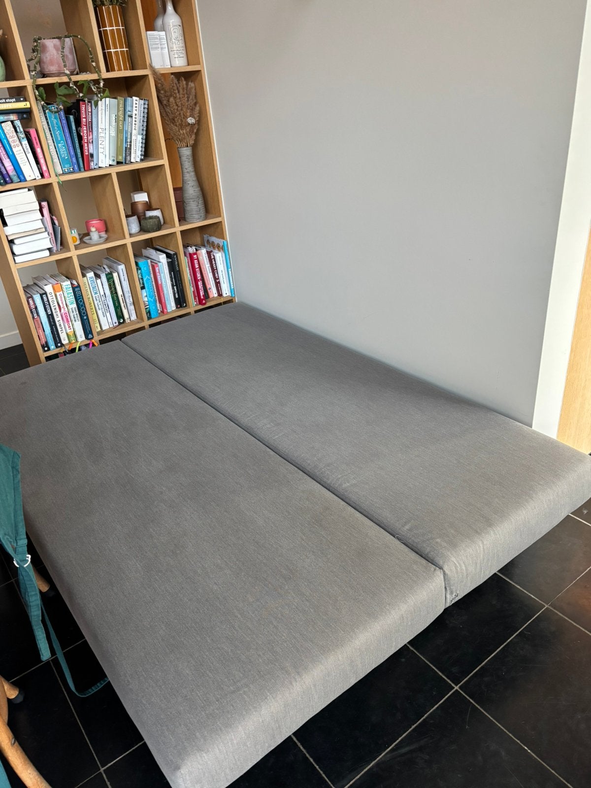 Ikea zetelbed, Ophalen, Gebruikt, Grijs
