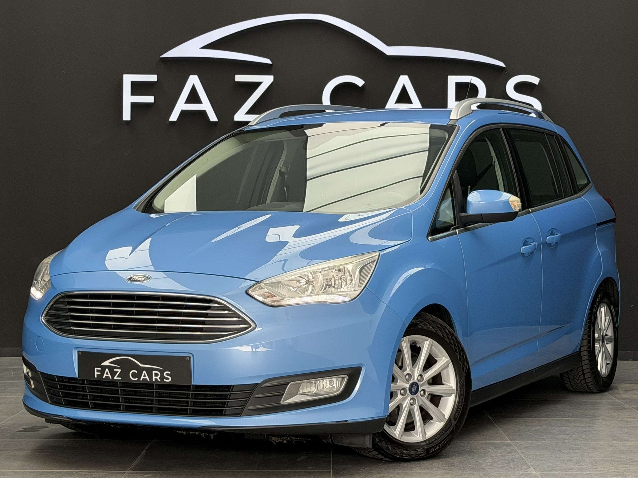 Ford Grand C-Max 1.5 EcoBoost Titanium * 1ER PROP + GPS + GA, 144 g/km, Achat, Entreprise, Boîte manuelle