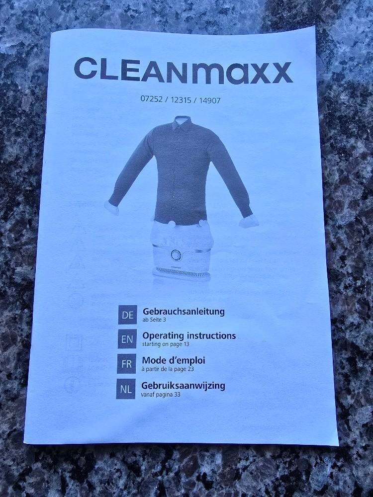 Cleanmaxx ,Mannequin de Repassage, Enlèvement ou Envoi